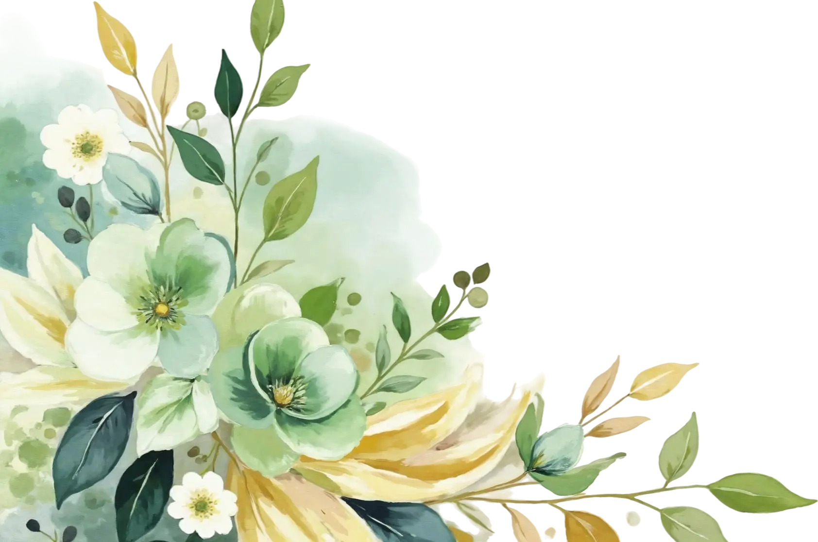 Floral Background top